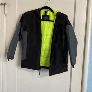 Children’s Place Size M 7-8 Jacket Made in Vietnam pre-owned black/gray